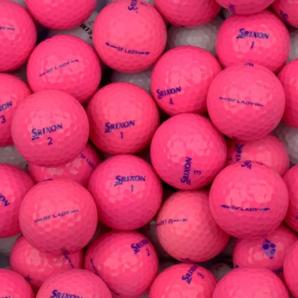 Srixon Soft Feel Lady Pink Lake Balls