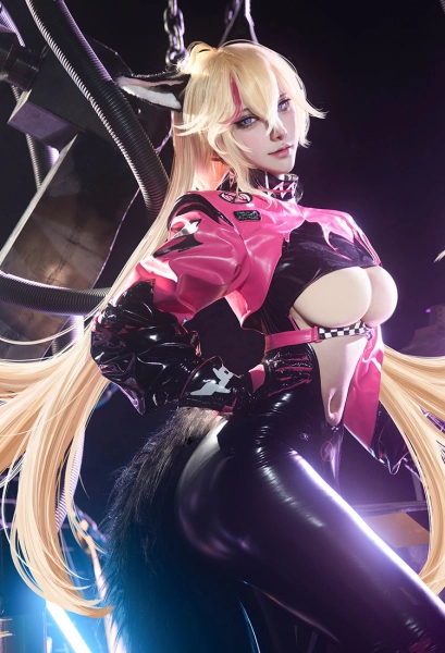 Muse Dash - Rin Racer - Ears, Tail & Acessories