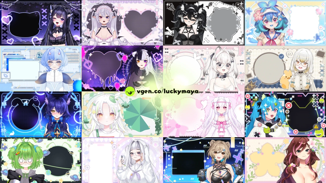 ♥ New overlays and just chatting screen ♥