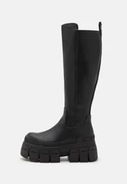 GOSPHER STRETCH BOOT - Plateaulaarzen - black