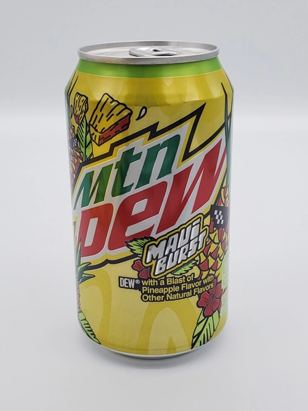FULL 2024 Mountain Dew Mtn Dew Maui Burst Dew Can New Design