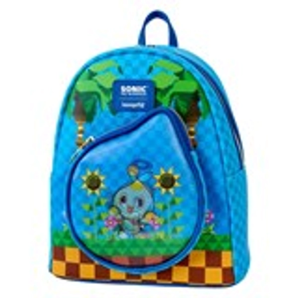 Chao Garden Sonic the Hedgehog Lenticular Loungefly Mini Backpack