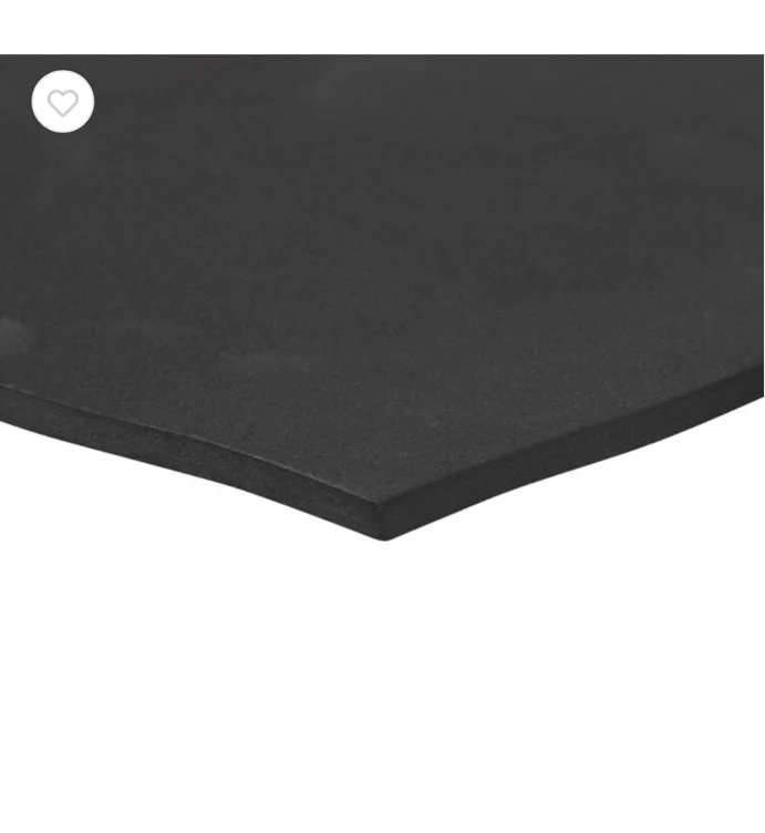5 mm Thick 24 x 40 in Yaya Han EVA Foam Sheet Black 24 x 40 in