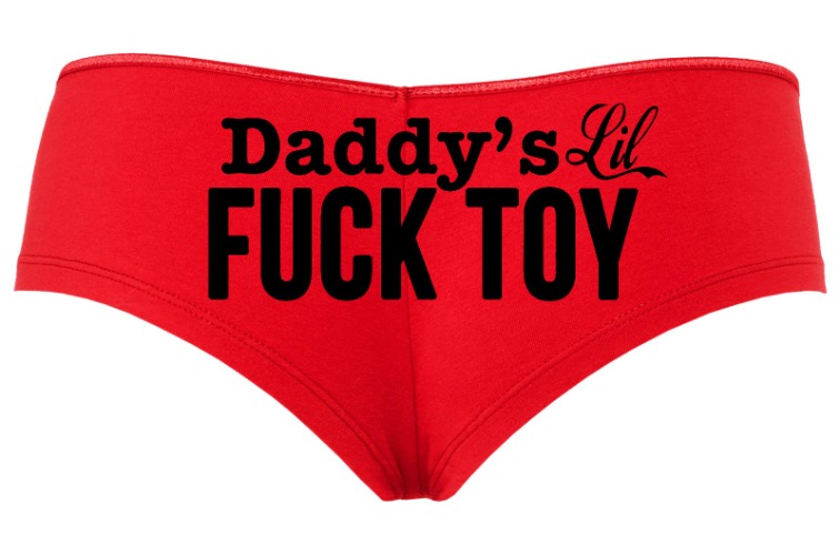 Knaughty Knickers Daddys Little Lil Fuck Toy Fucktoy ddlg bdsm owned boyshort