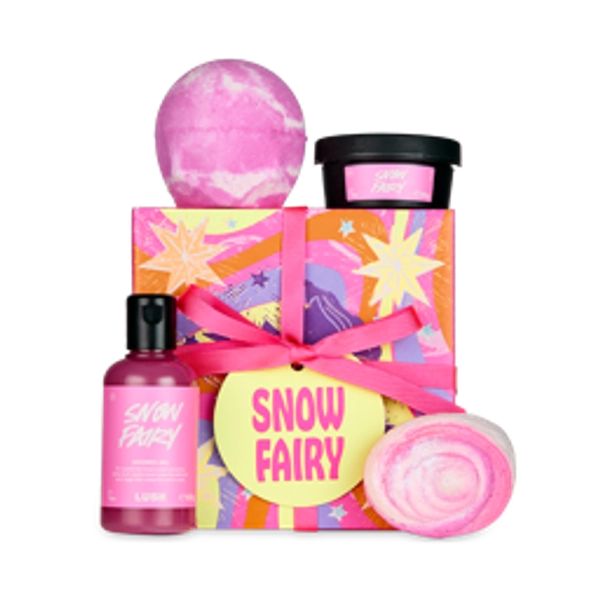 LUSH bath and body Snow Fairy