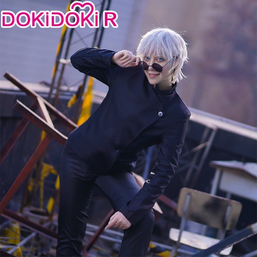 【Size S-3XL】Dokidoki-R Anime Cosplay Gojo Sator / Geto Sugur Costume Uniform | Gojo Satoru / S-PRESALE