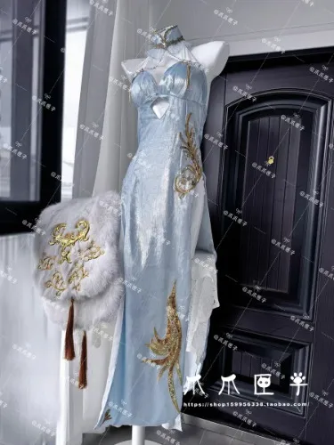 Azur Lane Cheshire cheongsam white