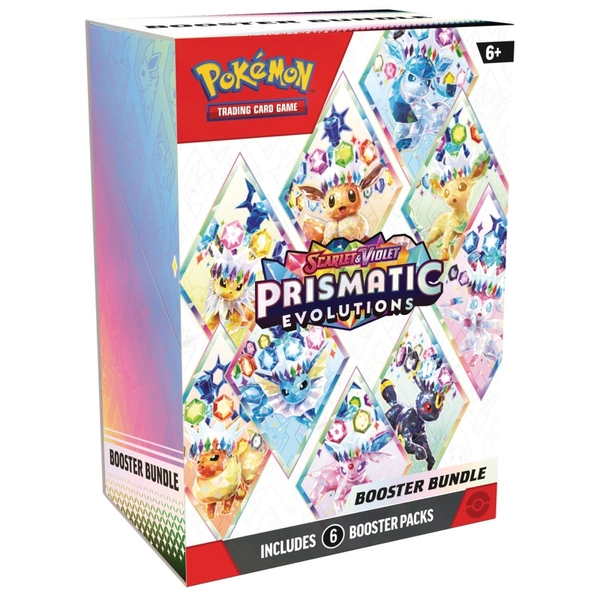 Pokémon Trading Card Game (TCG): Scarlet & Violet Prismatic Evolutions Booster Bundle