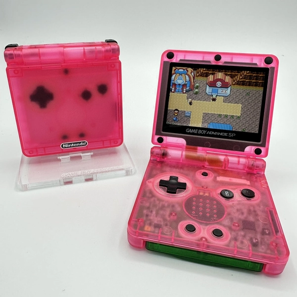 Gameboy Advance SP Neon Pink Glow