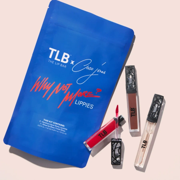 TLB x Coco Jones Why Not More Lippies? Collection