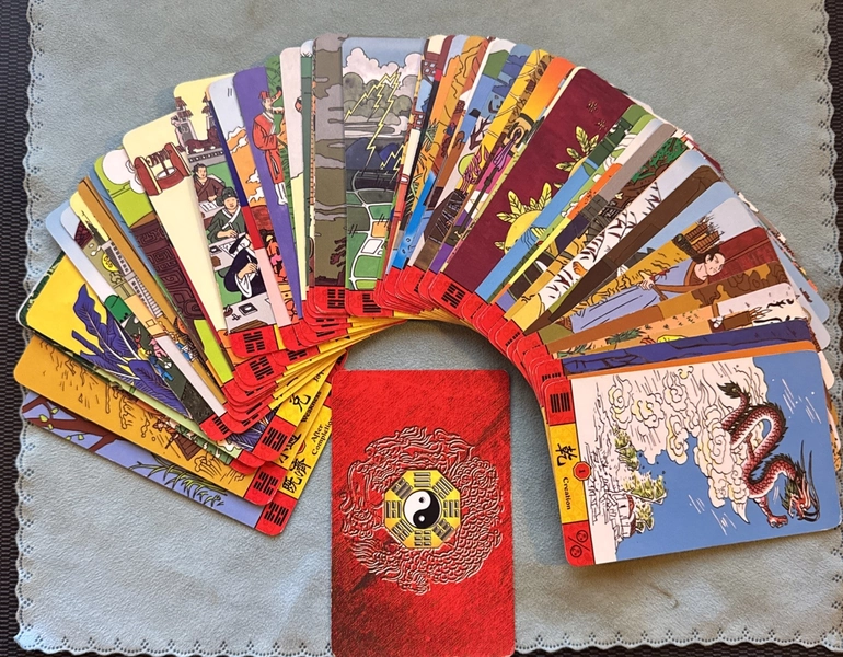 Extremely Rare! - I Ching Tarot Cards - Complete Deck Of 64 Cards.