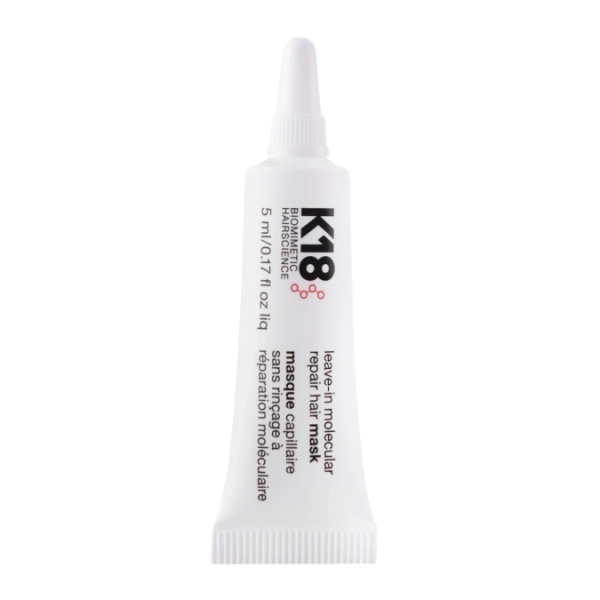 K18 - Leave-in Molecular Repair Hair Mask - Obnovujúca bezoplachová maska na vlasy - 5 ml