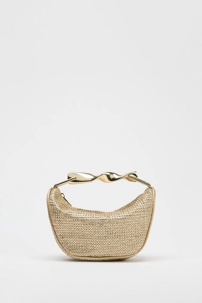 MINI BAG WITH METAL HANDLE