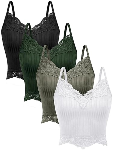 4 pack lace tanks 