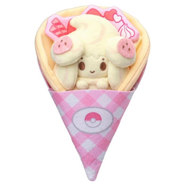 Pokemon Center Original PokePeace Kurukuru Crepe Plush AlcremiePlush & Mascot