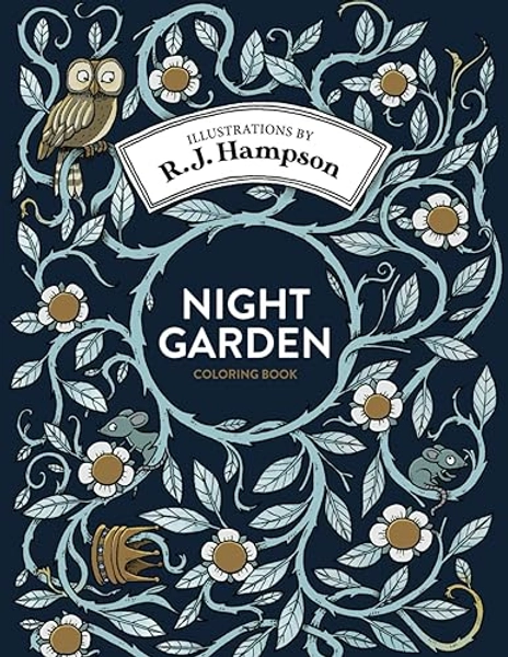 Night Garden Coloring Book (R.J. Hampson Coloring Books)