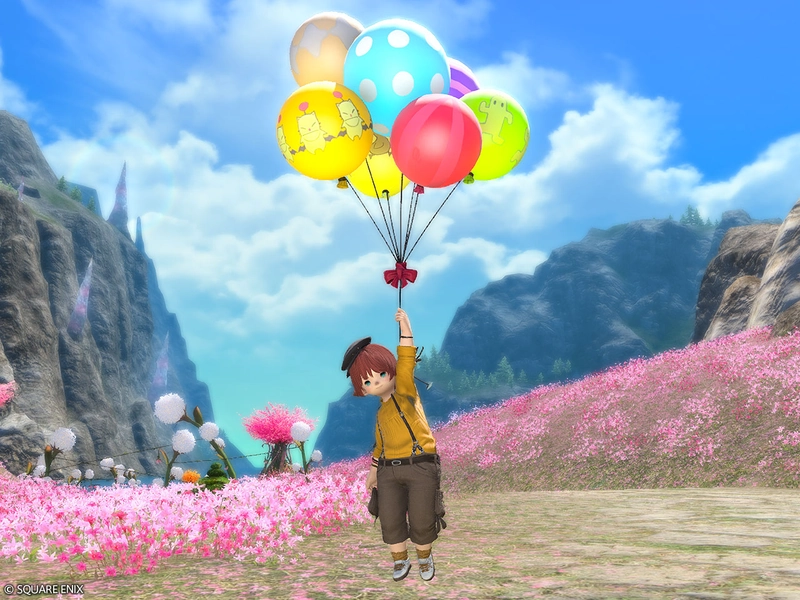 Mount: Ceruleum Balloons (Account-wide) | FINAL FANTASY XIV Online Store
