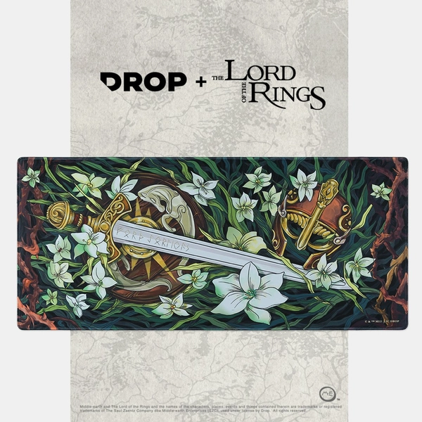 Drop + The Lord of the Rings™ Barrowfield Knight Desk Mat