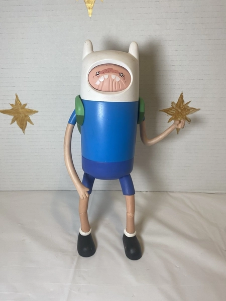 Adventure Time Deluxe Finn Changing Faces 10" Inch Figure 2011 