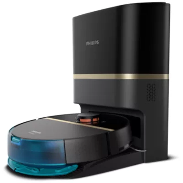 Robot aspirapolvere e lavapavimenti