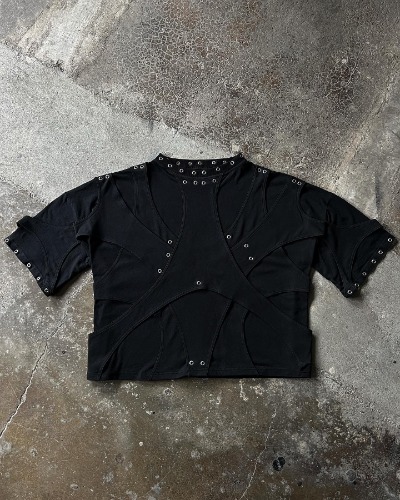 VEIN TEE BLACK | L