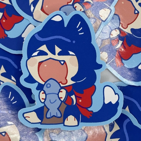 Izutsumi sticker decal, Delicious in dungeon, Dungeon Meshi, Cute sticker