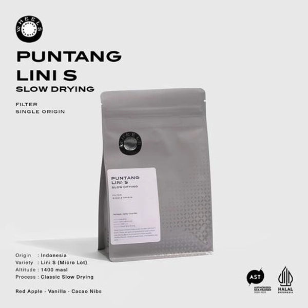 Puntang Lini S Slow Drying Single Origin Coffee Beans, 500gr - Wheels Coffee Roasters
