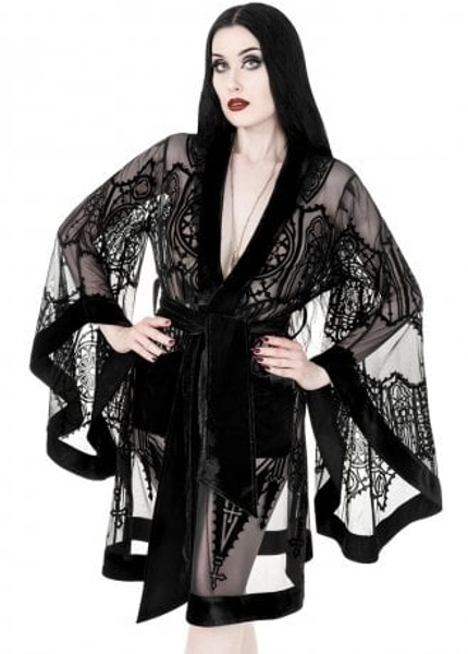 Restyle Cathedralis Sheer Robe