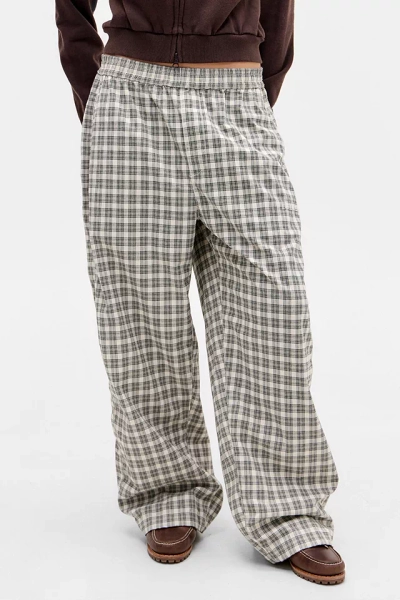 iets frans... Harri Check Cotton Joggers