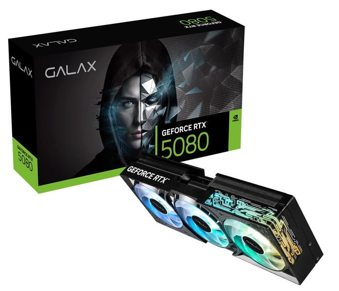 Galax GeForce RTX 5080 16GB  1-Click OC, 16GB