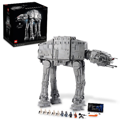 LEGO Star Wars at-at Creative Building Kit; Cool Star Wars Battle of Hoth Collectible for Display 75313