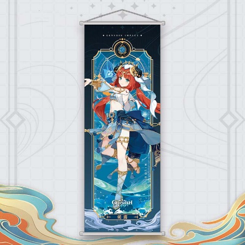 Genshin Impact Wall Scroll Poster Hanging Picture | Nilou