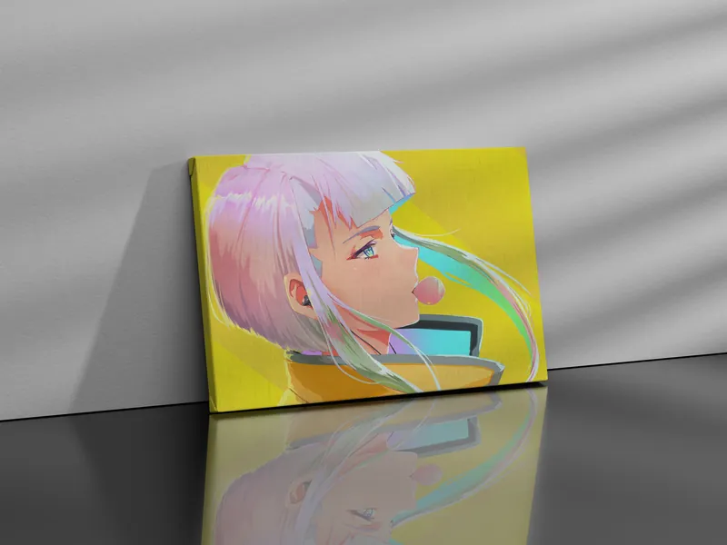 Cyberpunk Lucy Wall Decor