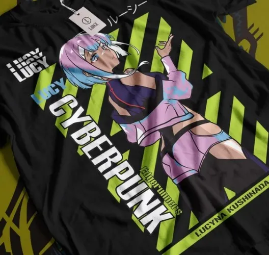 Lucy T-Shirt | Cyberpunk Edgerunners