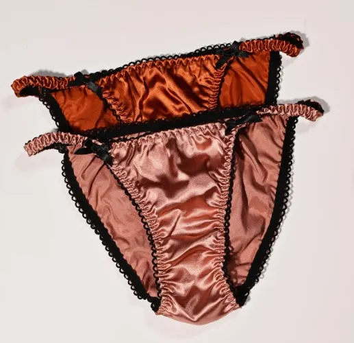 Set of 3, Smooth Sexy Satin Panties