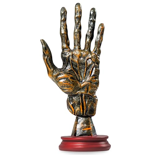 MEPERPER Palm Reading Hand 5x4x11, Hand Decor, Palmistry Hand Sculpture, Gothic Home Decor