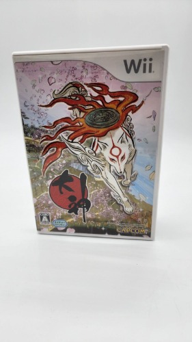 Japanese Okami Nintendo Wii  Complete With Manual &amp; Inserts Import US Seller 
