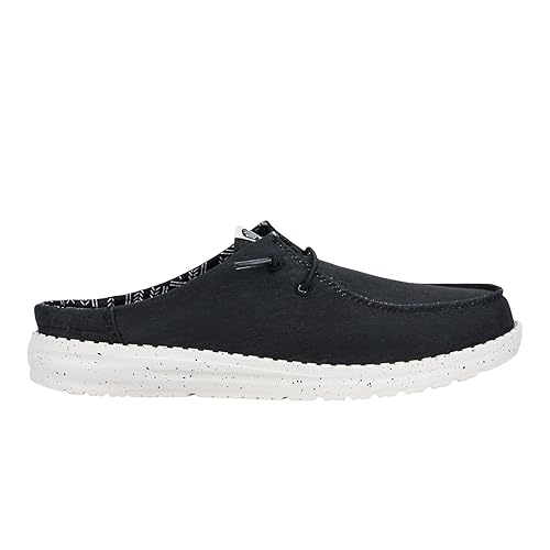 Hey Dude Wendy Slip Classic | Women's Shoes | Women's Slip On Loafers | Comfortable & Light-Weight - 7 - Black