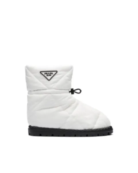 Padded nylon booties