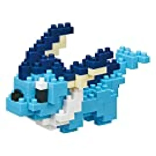 nanoblock NBPM-020 Pokemon Pokémon, Aquali Vaporeon Aquana Konstruktionsspielzeug, Multi