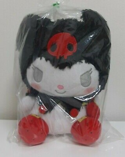 KUROMI Plush Big Doll Red Strawberry Pochette Furyu Size 30cm