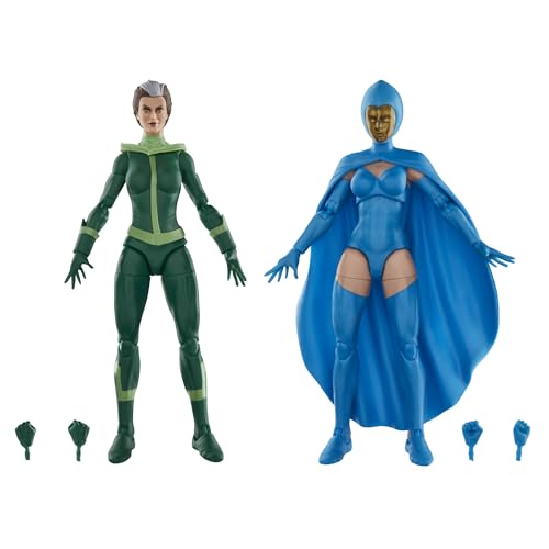 Marvel Legends Series Rogue and Destiny, X-Men Comics Collectible 6-Inch Action Figures 2-Pack (Amazon Exclusive)