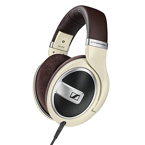 Sennheiser Consumer Audio HD 599 Open Back Headphone, Ivory - HD 599