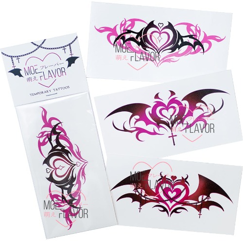 Succubus Womb Temporary Tattoos - 2D