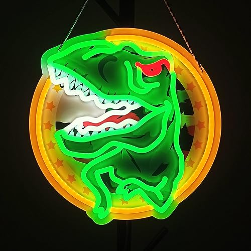 13x13 Tyrannosaurus Rex Neon Sign Art Wall Lights for Beer Bar Club Bedroom Hotel Pub Cafe Wedding Birthday Party Gifts - Dinosaur