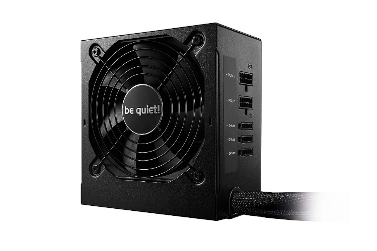 be quiet! System Power 9 ATX PC voeding 600W cm | BN302 zwart met kabelmanagement