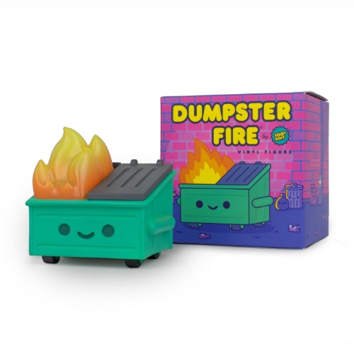 Dumpster Fire Vinyl Figure | Default Title
