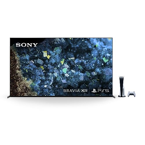 Sony OLED 83 inch BRAVIA XR A80L Series 4K Ultra HD TV with Playstation 5 Console - Console + 83 in TV
