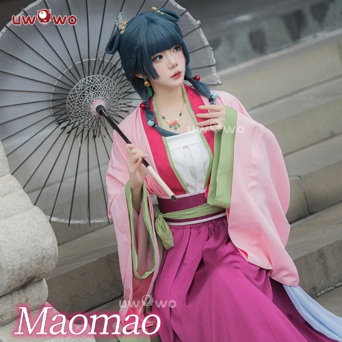 Uwowo Anime The Apothecary Diaries Maomao Garden Party Hanfu Cosplay Costume - 【Pre-sale】S+Normal Hairpin