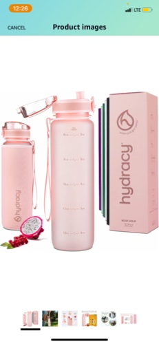 Amazon.com: Hydracy Water Bottle with Time Marker -Large 32oz BPA Free Water Bottle & No Sweat Sleeve -Leak Proof Gym Bottle with Fruit Infuser Strainer & Times to Drink -Ideal Gift for Fitness Sports & Outdoors : Sports & Outdoors